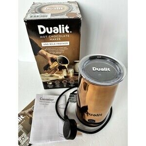 Dualit DMF4 Cocoatiser Hot Chocolate Drink Maker And Milk Frother Copper